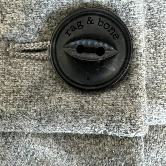 Rag & bone Wool Libby Pant/Trouser In Gray Size 2 - Picture 13 of 16